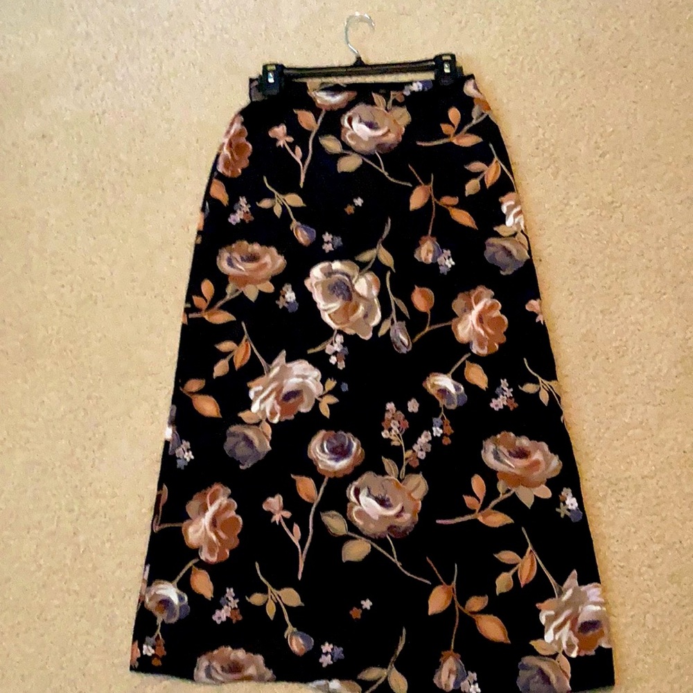 Vintage floral skirt